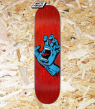 Santa Cruz Logo Screaming Hand Deck - 8.00" / Matte Red, Level Skateboards, Brighton, Local Skate Shop, Independent, Skater owned and run, south coast, Level Skate Park.