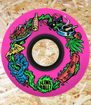Santa Cruz Skateboards Slime Balls Scarf Balls OG Slime 78A (Pink) Skateboard Wheels 60mm, Level Skateboards, Brighton, Local Skate Shop, Independent, Skater owned and run, south coast, Level Skate Park.