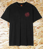 Santa Cruz, Fever, Dream, Mono, Dot, T‑Shirt, Black, Level Skateboards, Brighton, Local Skate Shop, Independent, Skater owned and run, south coast, Level Skate Park.