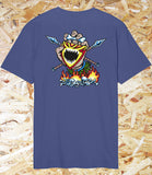 Santa Cruz, Salba, Screaming. Witch. Doc. T-Shirt, Navy, Dusk, Level Skateboards, Brighton, Local Skate Shop, Independent, Skater owned and run, south coast, Level Skate Park.