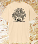 Santa Cruz, Witchdoctor, Mono-Tee, Vanilla, Level Skateboards, Brighton, Local Skate Shop, Independent, Skater owned and run, south coast, Level Skate Park.