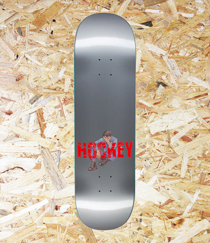 Hockey Shame Deck - 9.0 / Silver, Level Skateboards, Brighton, Local Skate Shop, Independent, Skater owned and run, south coast, Level Skate Park.