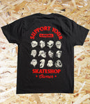 Skate Shop Day Tee 2025 (Limited Edition) - Black

Skate Shop Day Support Your Local 2025 Jon Horner Artwork T-Shirt in Black

Limited Release for Skate Shop Day 2025 - Sold only in Brick and Mortar Skate Shops

This year Skate Shop day Artwork is by Jon Horner featuring a bunch of historic skate graphic characters

Full back print on classic relaxed fit Black T-Shirt

Once they are gone they are gone so please support your local

90% cotton / 10% Polyester