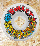 Slime Balls, Bullet, Riot Vomits, Wheels, White, 60mm, 97A, Level Skateboards, Brighton, Local Skate Shop, Independent, Skater owned and run, south coast, Level Skate Park.