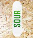 Sour, Army, White & Green, Wood, Deck, 8.25, Level Skateboards, Brighton, Local Skate Shop, Independent, Skater owned and run, south coast, Level Skate Park.
