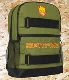 Spitfire, Classic, '87, Backpack, Olive, Black, Level Skateboards, Brighton, Local Skate Shop, Independent, Skater owned and run, South coast, Level Skate Park.