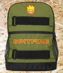 Spitfire, Classic, '87, Backpack, Olive, Black, Level Skateboards, Brighton, Local Skate Shop, Independent, Skater owned and run, South coast, Level Skate Park.