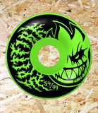 Spitfire F4 99Du Deathmask II Bighead Radial Full Wheels - 54mm (Glow), Level Skateboards, Brighton, Local Skate Shop, Independent, Skater owned and run, south coast, Level Skate Park.