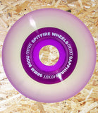 Spitfire, Soft, Wheels, Sapphires, 90DU, 58mm, Clear, Purple, Level Skateboards, Brighton, Local Skate Shop, Independent, Skater owned and run, South coast, Level Skate Park.