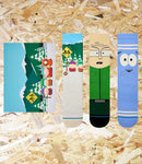 Stance, socks, THE SOUTH PARK BOX SET, featuring the boys at the bus stop, Mr Garrison, and Towelie. Level Skateboards, Brighton, Local Skate Shop, Independent, Skater owned and run, south coast, Level Skate Park.