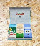 Stance, socks, THE SOUTH PARK BOX SET, featuring the boys at the bus stop, Mr Garrison, and Towelie. Level Skateboards, Brighton, Local Skate Shop, Independent, Skater owned and run, south coast, Level Skate Park.