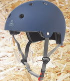 Triple 8, Dual Certified, Helmet, Matte, Blue, Level Skateboards, Brighton, Local Skate Shop, Independent, Skater owned and run, south coast, Level Skate Park.