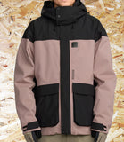 Volcom, Kleveland, Jacket, Mauve, Level Skateboards, Brighton, Local Skate Shop, Independent, Skater owned and run, south coast, Level Skate Park.