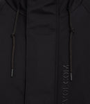 Volcom, Stoke Stone II, 10K, Jacket, Black, Level Skateboards, Brighton, Local Skate Shop, Independent, Skater owned and run, south coast, Level Skate Park.