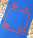 WKND, Royal, Red, Logo, Dip, 8.25, Level Skateboards, Brighton, Local Skate Shop, Independent, Skater owned and run, south coast, Level Skate Park.