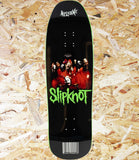 Welcome x Slipknot, Self-Titled, on Gaia, Deck, Black, Green, Dip, 9.67, Level Skateboards, Brighton, Local Skate Shop, Independent, Skater owned and run, south coast, Level Skate Park.