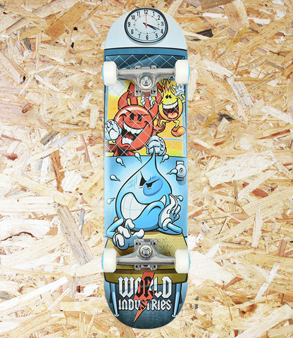 World Industries, Detention, Complete, 8", Level Skateboards, Brighton, Local Skate Shop, Independent, Skater owned and run, south coast, Level Skate Park.