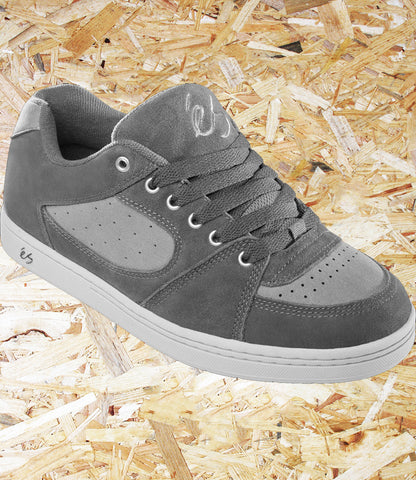 eS, Accel, OG, Go, Skateboarding, Day, Shoes, Grey, Level Skateboards, Brighton, Local Skate Shop, Independent, Skater owned and run, south coast, Level Skate Park.