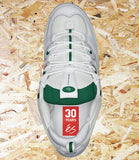 éS, Two Nine 8, Skate Shoes, White, Green, Level Skateboards, Brighton, Local Skate Shop, Independent, Skater owned and run, south coast, Level Skate Park.