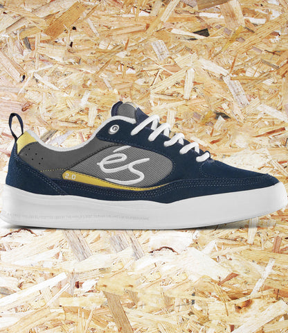 éS, swift, 2.0, skate shoes, Navy, Grey, White, Level Skateboards, Brighton, Local Skate Shop, Independent, Skater owned and run, south coast, Level Skate Park.