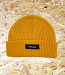 Ahead Trademark Fisherman Beanie - Yellow. Level Skateboards, Brighton, Local Skate Shop, Independent, Skater owned and run, south coast, Level Skate Park.