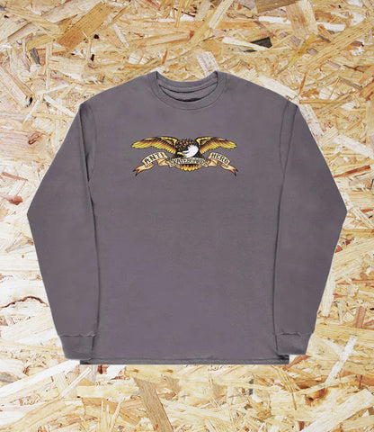 Anti Hero, Eagle, Long Sleeve Tee. Level Skateboards, Brighton, Local Skate Shop, Independent, Skater owned and run, south coast, Level Skate Park.