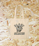 Blast, Pau, Mascot, 7oz Tote Bag. Level Skateboards, Brighton, Local Skate Shop, Independent, Skater owned and run, south coast, Level Skate Park.