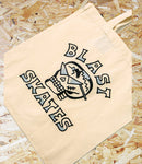 Blast, Pau, Mascot, 7oz Tote Bag. Level Skateboards, Brighton, Local Skate Shop, Independent, Skater owned and run, south coast, Level Skate Park.