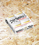 Bones Hardcore Bushings Medium - 91a - Yellow / White. Level Skateboards, Brighton, Local Skate Shop, Independent, Skater owned and run, south coast, Level Skate Park.