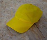 Butter Goods, Climate, 6 Panel, Cap, Yellow, Nylon, curved visor, Shallow fit, Green under-visor, Woven logo label, Custom, woven strap, plastic buckle, Level Skateboards, Brighton, Skate Shop, Independent