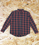 Theories, Tartan, Flannel, Shirt, Navy, Brighton, Skate Shop, Level Skateboards, Independent 