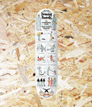 Drawing Boards Gentlemans Guide Skateboard Deck  Gentlemans Guide Deck/ 14.25'' WB/ 7-Ply Canadian Maple/ Team Model Deck, Level Skateboards, local, independent skate shop, Brighton.