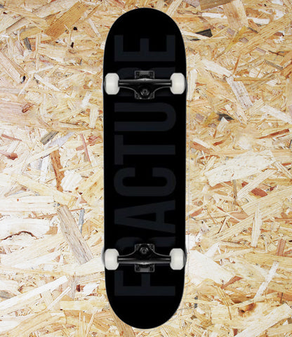 Fracture, Fade, Black, Complete, 8" Level Skateboards, Brighton, Local Skate Shop, Independent, Skater owned and run, south coast, Level Skate Park.