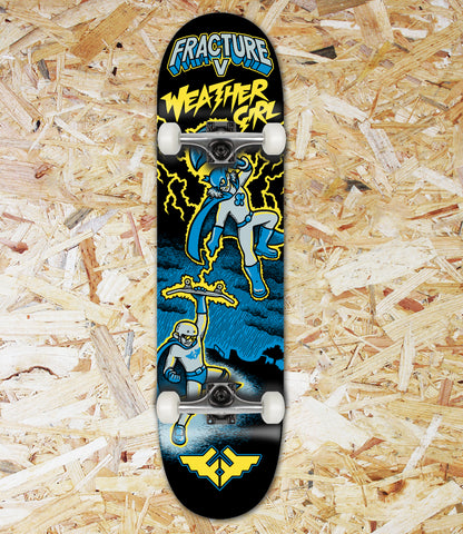Fracture, Jon Horner, Weather Girl, Complete, 7.25" Level Skateboards, Brighton, Local Skate Shop, Independent, Skater owned and run, south coast, Level Skate Park.