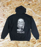 Heroin, VideoCity Skull, Pullover Hoodie, Black. Level Skateboards, Brighton, Local Skate Shop, Independent, Skater owned and run, south coast, Level Skate Park.