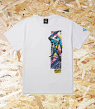 HUF x Marvel Web Of Tee - White. Level Skateboards, Brighton, Local Skate Shop, Independent, Skater owned and run, south coast, Level Skate Park.