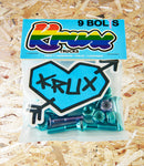 Krux Krome Bolts - Blue / Lavender