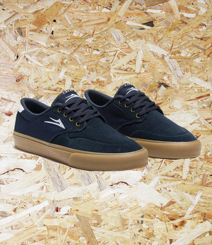 Lakai, Riley 3, Suede, Skate Shoes, Navy. Level Skateboards, Brighton, Local Skate Shop, Independent, Skater owned and run, south coast, Level Skate Park.