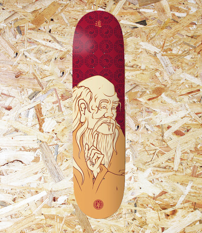 Drawing Boards, Lao Tze Deck, 8.25, Lao Tze, Deck, 8.25'' Wide, 7-Ply Canadian Maple, Team Model Deck, Brighton, Skate Shop, Level Skateboards, Independent 