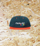 Parlez, Altair, SnapBack, Dusty Teal. Level Skateboards, Brighton, Local Skate Shop, Independent, Skater owned and run, south coast, Level Skate Park.