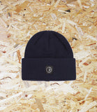 Polar, Double Fold, Merino, Beanie, Navy. Level Skateboards, Brighton, Local Skate Shop, Independent, Skater owned and run, south coast, Level Skate Park.