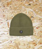 Polar, Dry Cotton Beanie, Army Green. Level Skateboards, Brighton, Local Skate Shop, Independent, Skater owned and run, south coast, Level Skate Park.