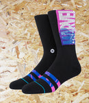 Stance, World Ender, Crew Socks. Level Skateboards, Brighton, Local Skate Shop, Independent, Skater owned and run, south coast, Level Skate Park.