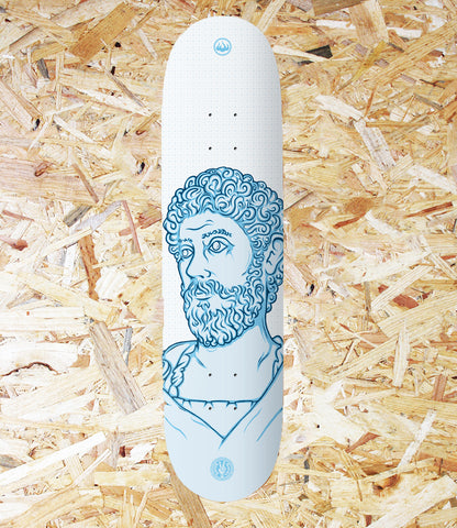 Drawing Boards Philosopher Series Marcus Deck - 8.25", Level Skateboards, Brighton, Local Skate Shop, Independent, Skater owned and run, south coast, Level Skate Park.